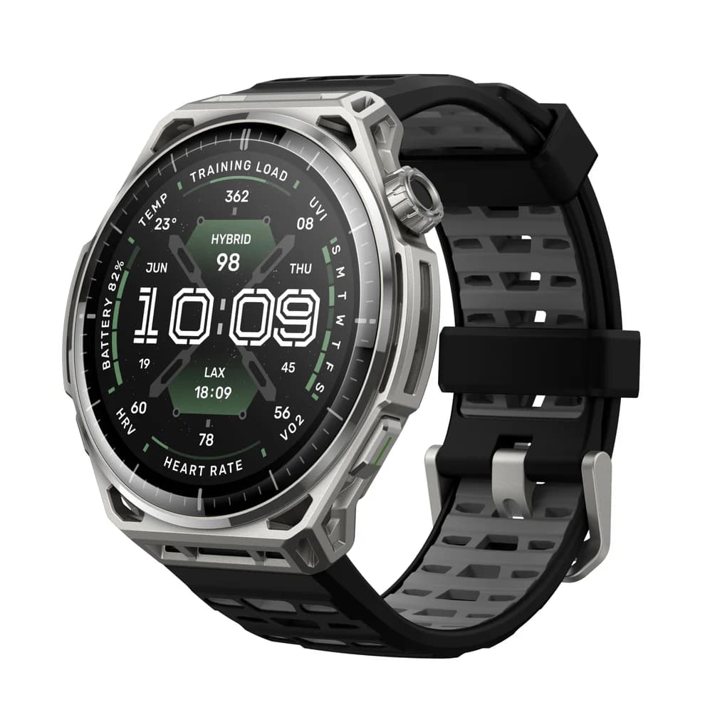 Amazfit Balance 3 GPS Smartwatch, 48mm 1.5"AMOLED Sapphire Glass, Stainless Steel Case, 21-Day Battery, Flashlight, 64GB, Offline Maps, 10 ATM, 180+ Sports & HYROX Fitness Tracker for Android & iPhone