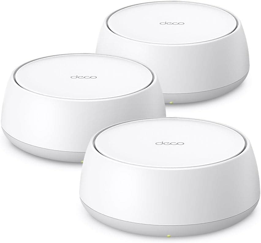 TP-Link Deco BE3600(3-pack) Whole Home Mesh WiFi 7 System, WiFi Router