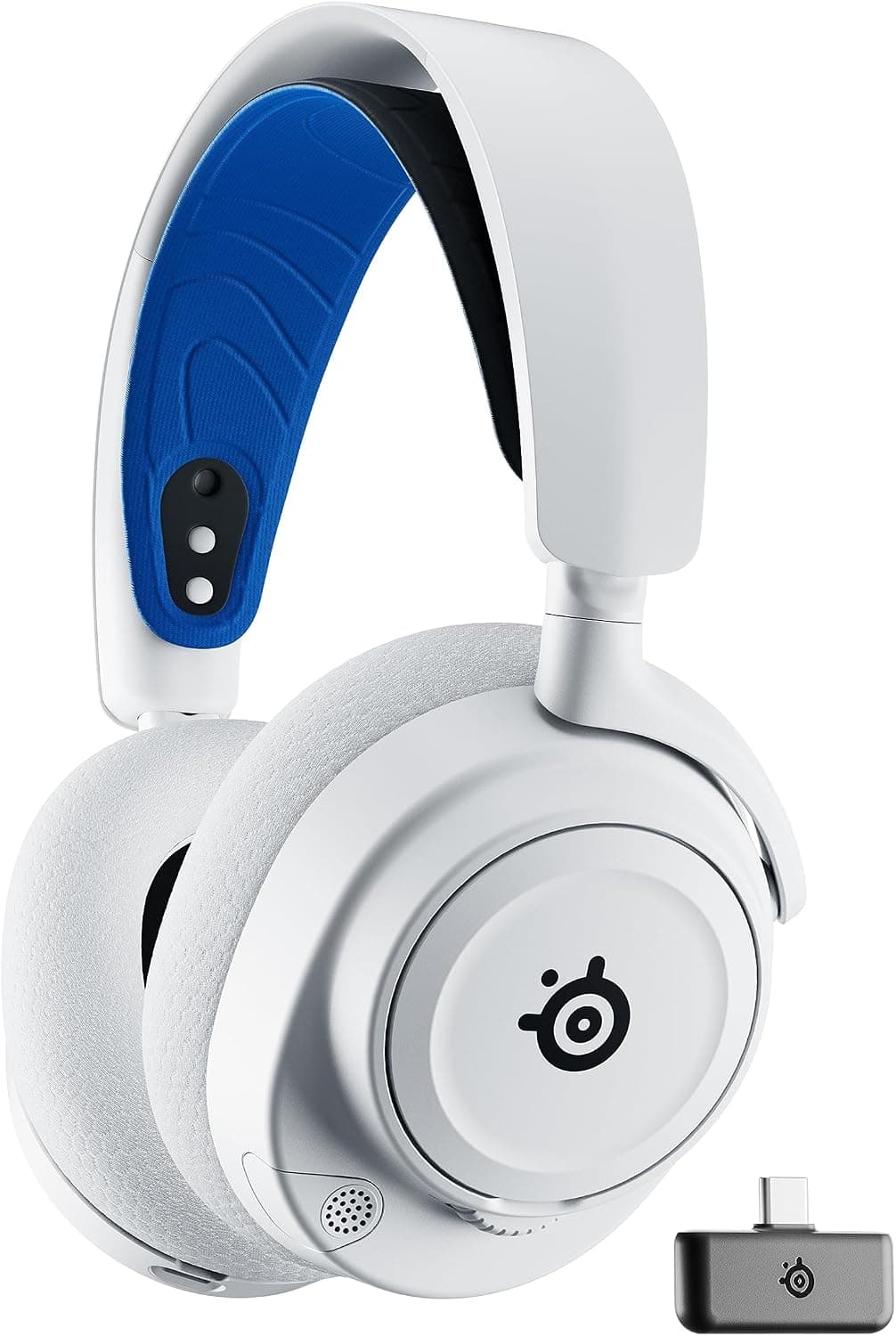 Steelseries Arctis Nova 7P 61561 Wireless On Ear Gaming Headset White