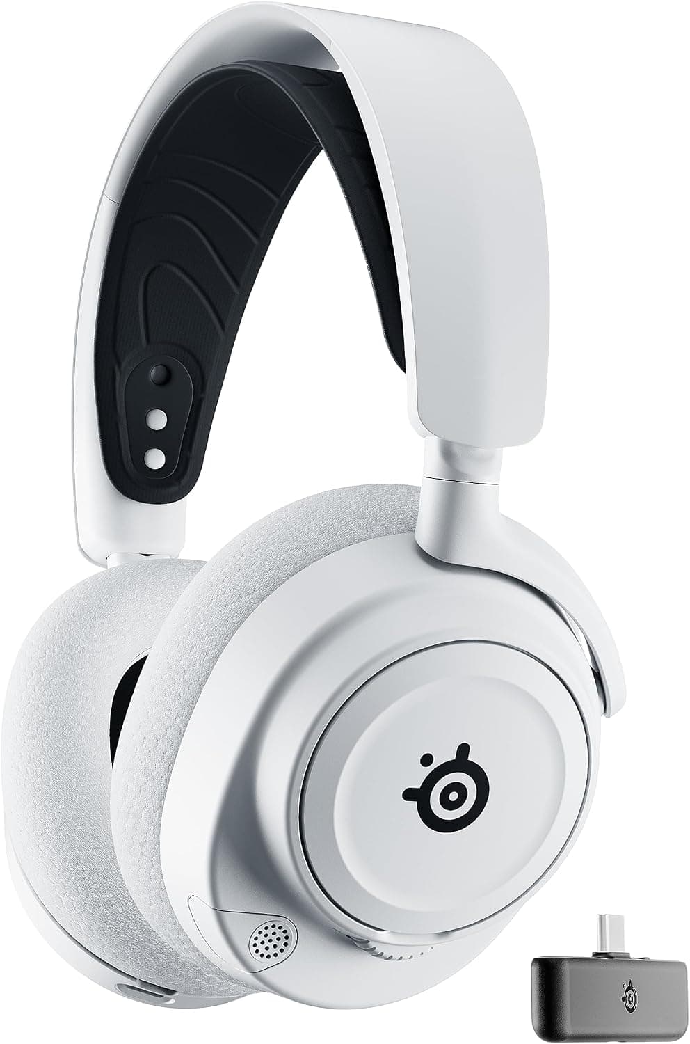 SteelSeries Arctis Nova 7X Wireless Xbox Series X/S Gaming Headset - Neodymium Magnetic Drivers - Dual Wireless Xbox & Bluetooth Audio - 38Hr USB-C Battery - AI Mic - Supports PS5, PC, Switch - White